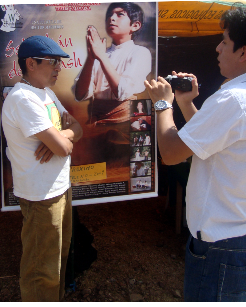 Héctor Marreros rodará nueva película en Cajabamba