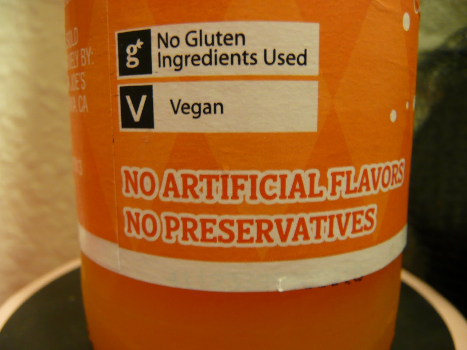 The Spooky Vegan Fiendish Find Trader Joe's Vegan Orange Cream Soda