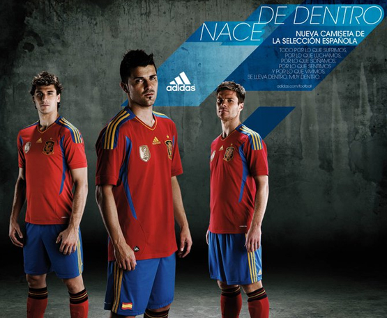 nueva camiseta selección española escudo FIFA nace de dentro