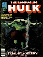 Rampaging Hulk #4, Jim Starlin cover