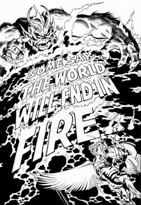 Avengers #61, John Buscema splash page