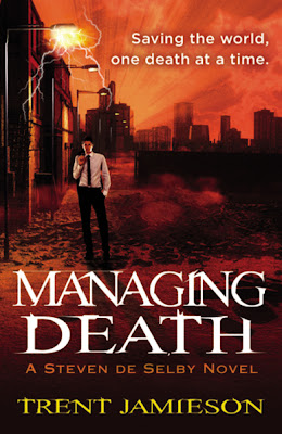 Review: Managing Death by Trent Jamieson - 5 Qwills