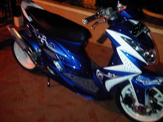 Modifikasi Motor 2011: MODIFIKASI MIO SOUL BIRU