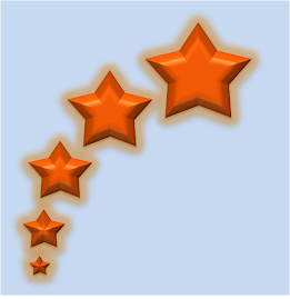 The five pointed star
