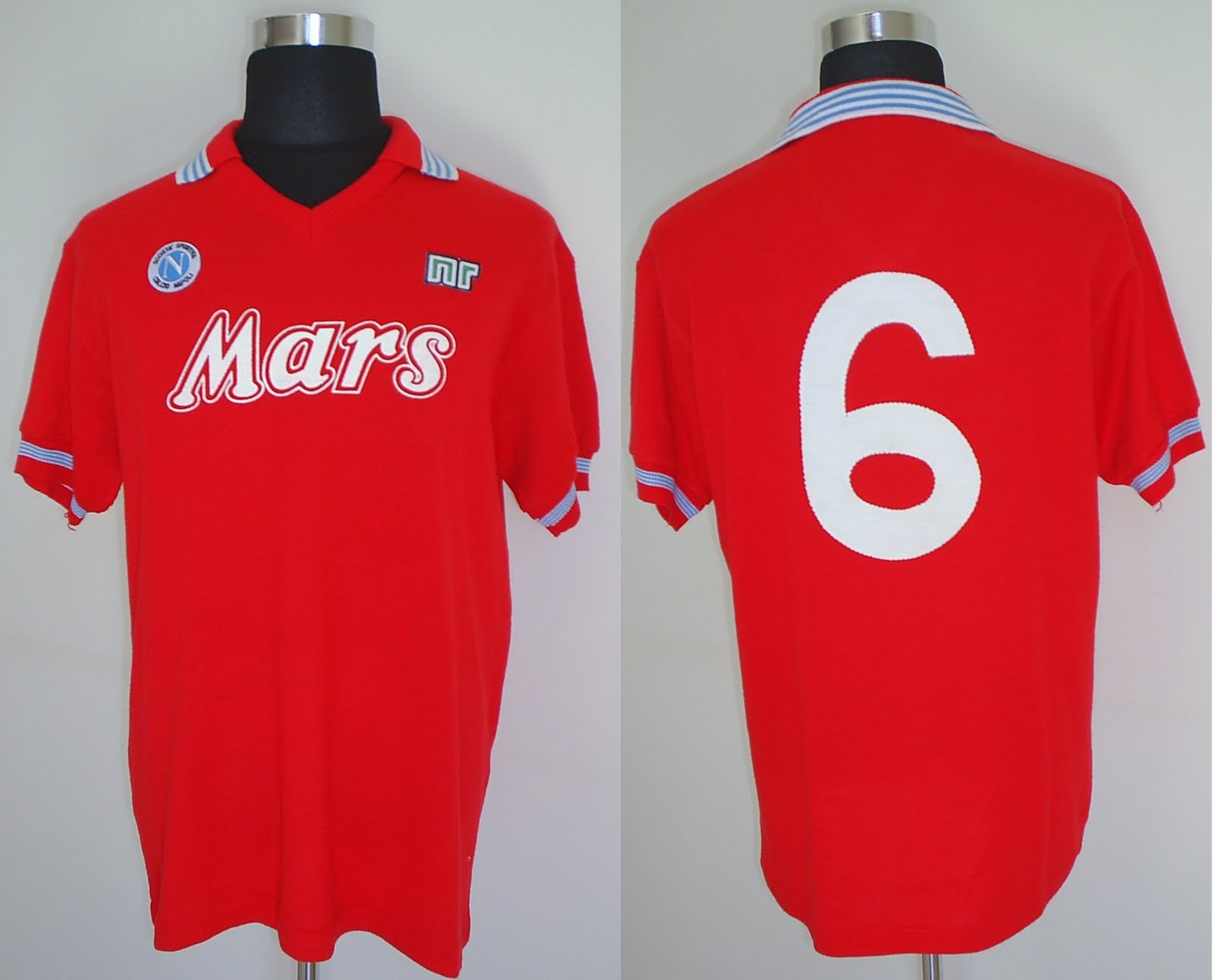 shirt NAPOLI 1988-1989 | IL PRIMO DATABASE DELLE MAGLIE INDOSSATE NEL