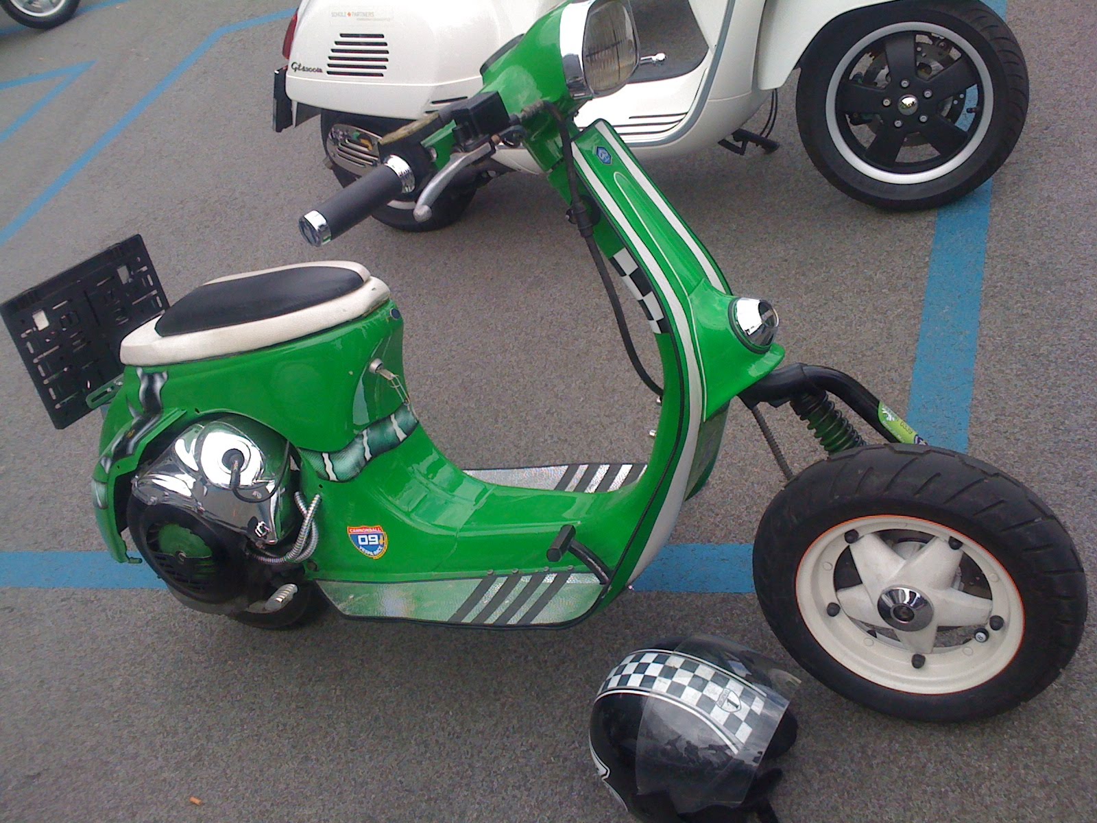 Vespa custom small Frame