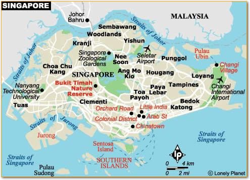 boomingtales: Singapore City Map