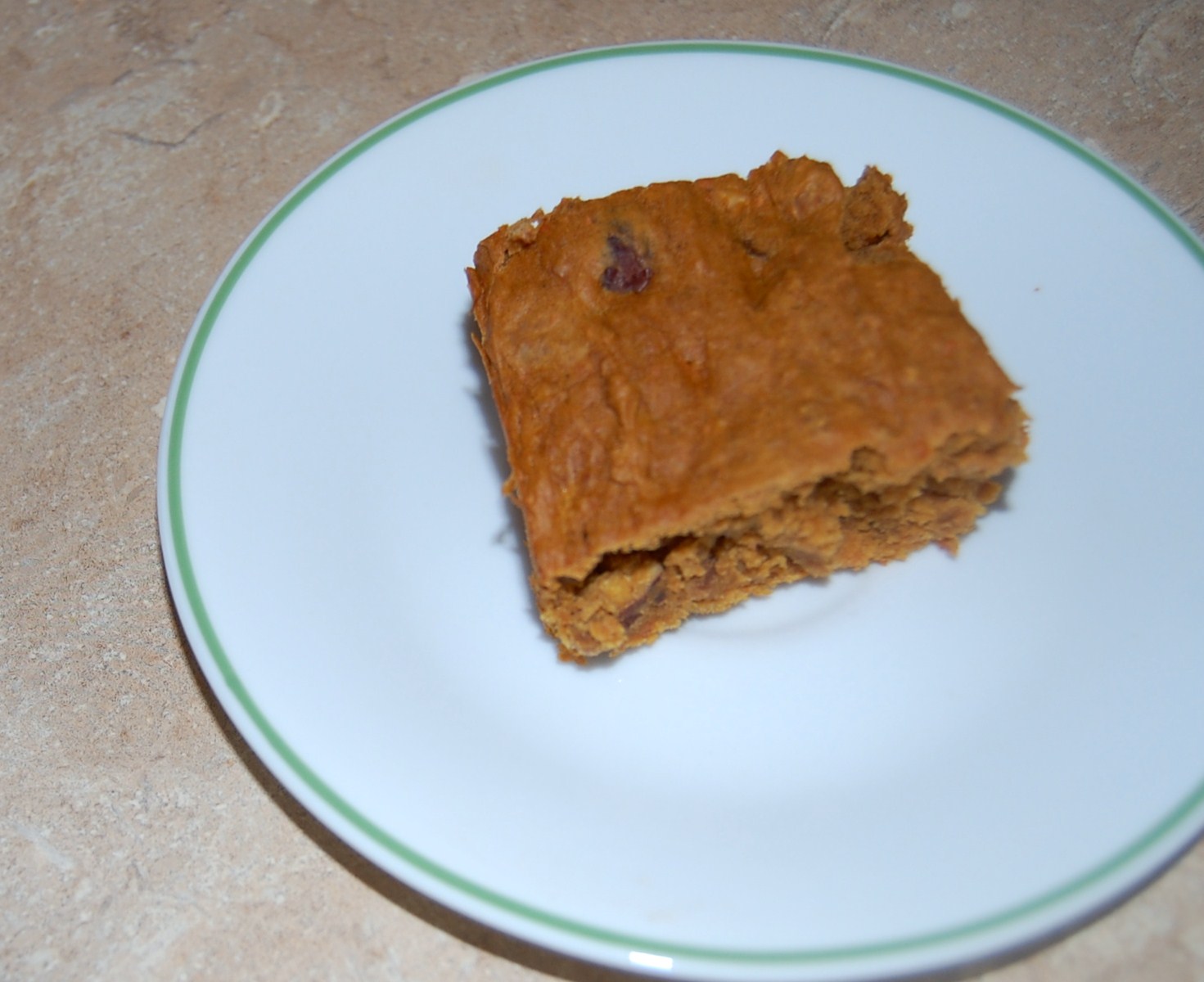 BITS & PIECES Pumpkin Carrot Bars & Microwave Applesauce