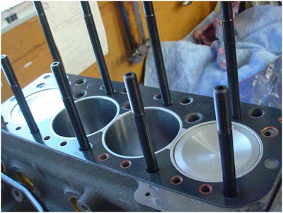 Replacement of Studs. - RECIPROCATING ENGINE OVER HAUL PROCEDURES
