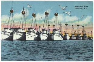 MENHADEN BOATS 1950s