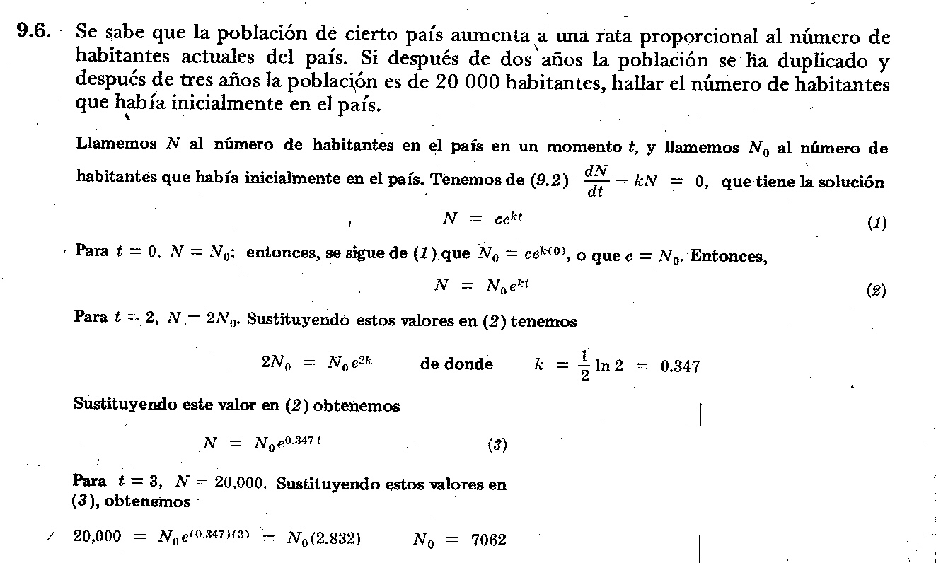 Aplicaciones De Las Edo De Primer Orden