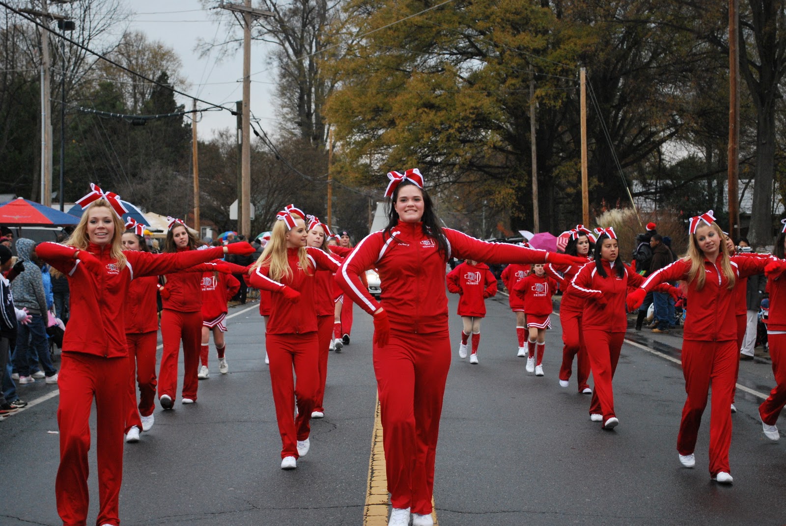 RBP Davidson Day Cheerleaders Christmas Parade