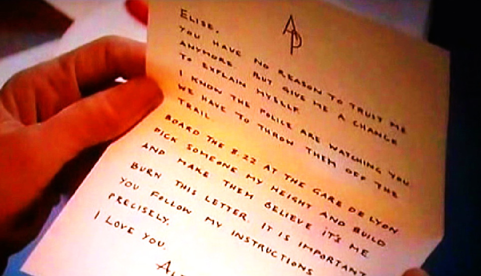 Sebastian Ryle Letters AYOUR'S MIND OF ARTS OBSERVATION: 'THE TOURIST'... A REMARKABLE SPYLOVE ...
