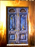 Velha porta azul