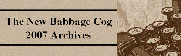 The New Babbage Cog 2007 Archives