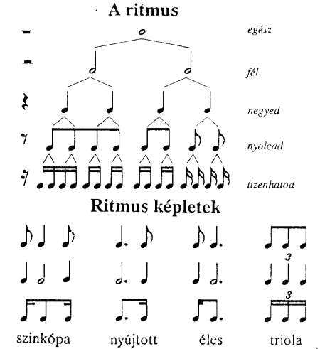 szolfézsterem: Szemléltetés