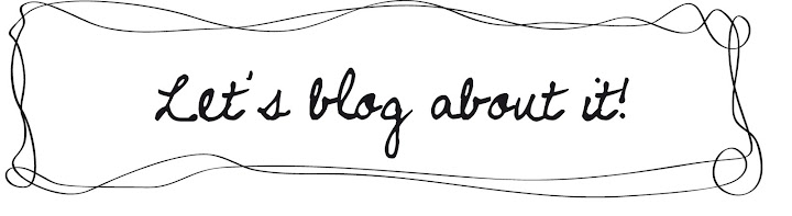 Let's blog about it!