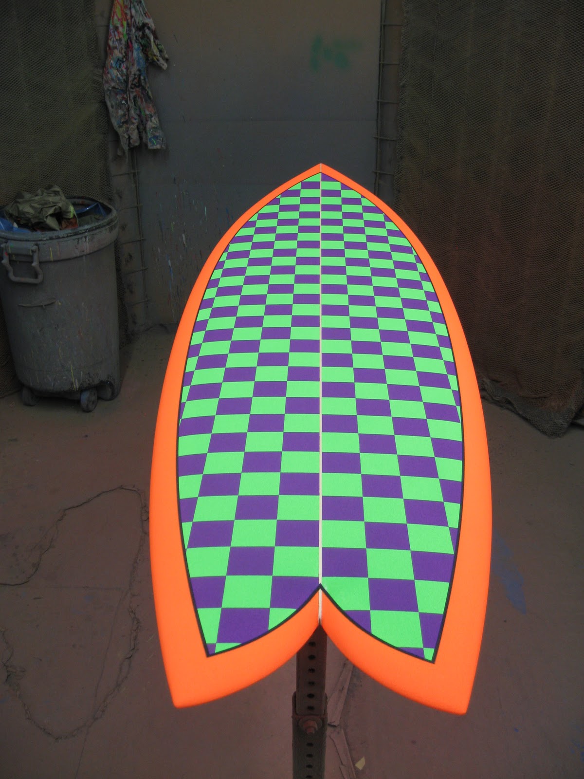 Larry Miller Vw >> surfboards love color: custom checkers Larry Miller Vw >> surfboards love color: custom checkers