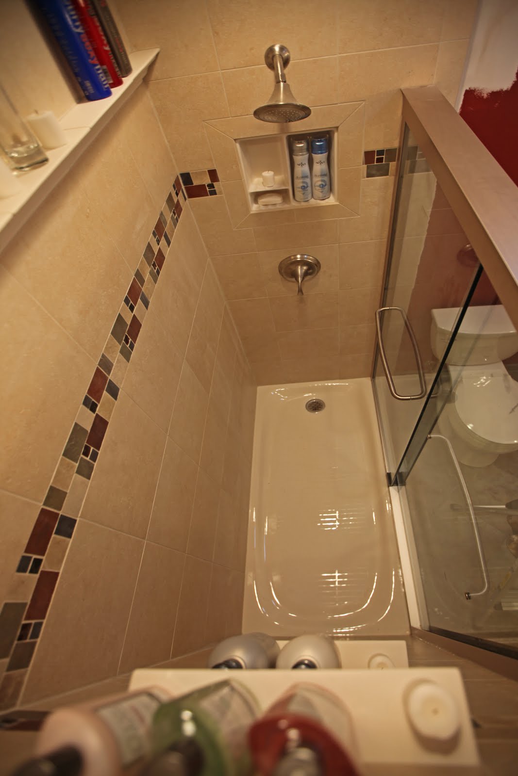 Bathroom Remodeling Design Ideas Tile Shower Niches 