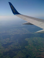 Flying Home from Kyiv, Ukraine