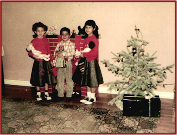 Us Three Kids-Christmas 1955