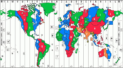 Where In The World Is Sara Now?: Time Zones