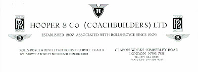 hooper & Co Coachbuilders ltd