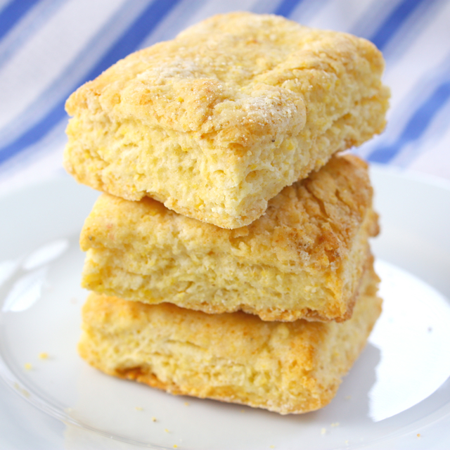 Liv Life Cornmeal Buttermilk Biscuits