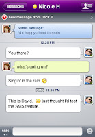تحميل برنامج الياهو ماسنجر للجوال ايفون Yahoo Messenger For iPhone