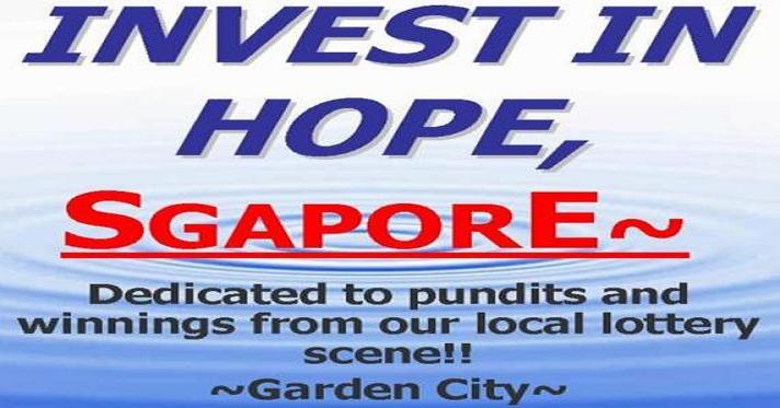 Invest in Hope, Sgapore!