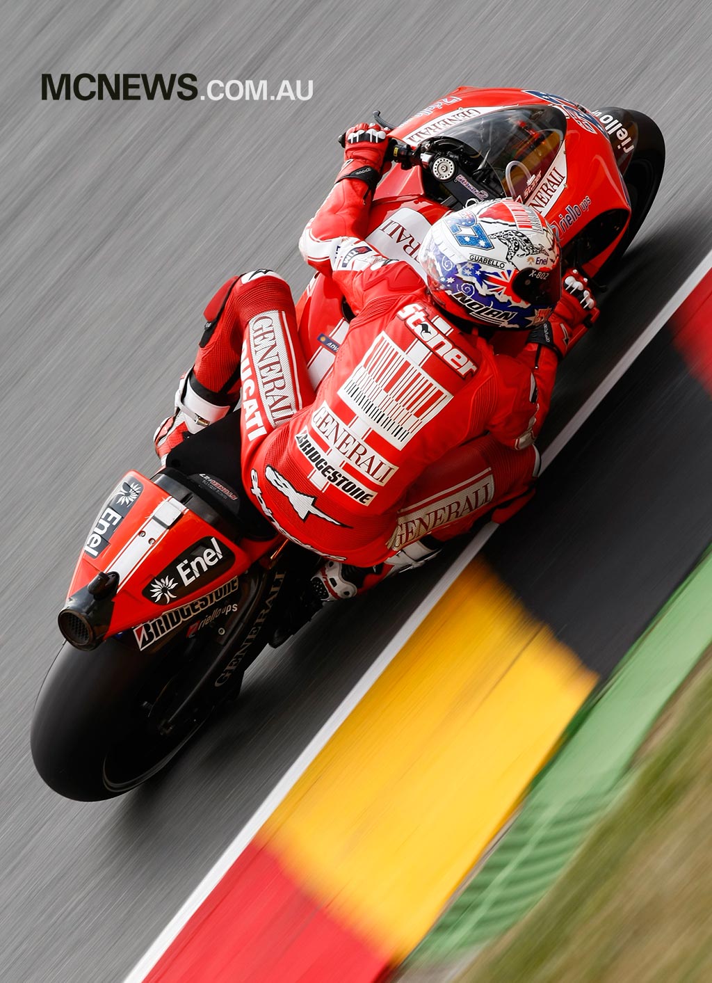 capacete nolan casey stoner