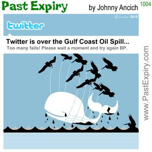 [CARTOON] Twitter Fail Whale.  images, pictures, animals, cartoon, environment, internet, oil, pollution, Twitter, 