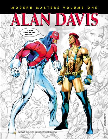 POP CULTURE SHOP: ALAN DAVIS ART BOOK SKETCHES INTERVIEW PROCESS MARVEL!!
