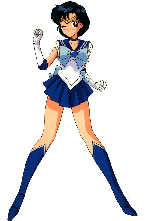 Girl Power Anime All Girls In Anime Ami Mizuno Sailor Mercury Sailor Moon 