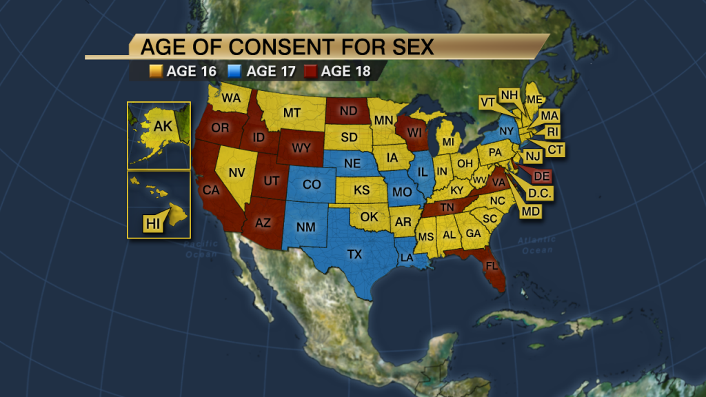 Legal Age For Sex Usa 42