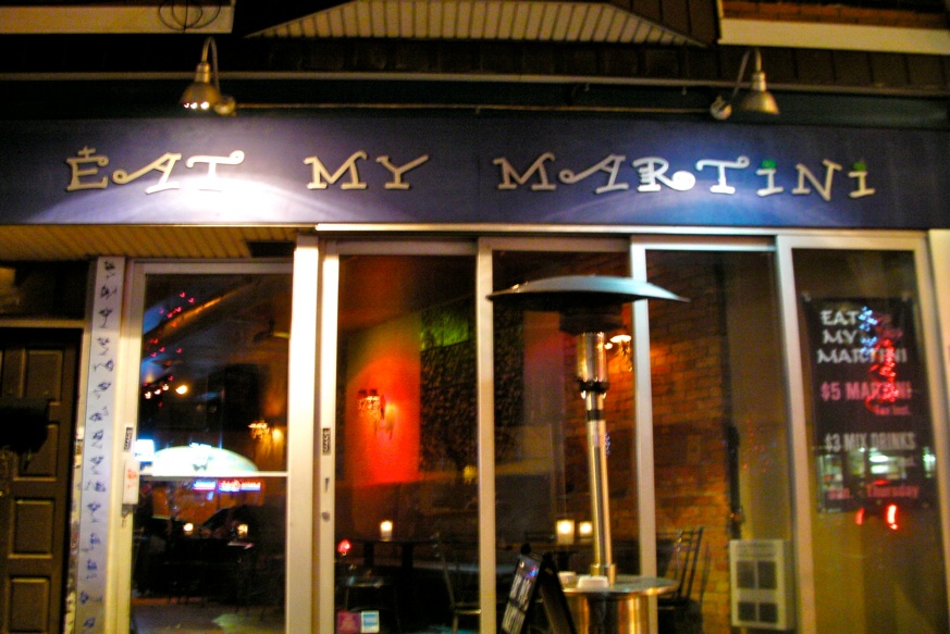 Exquisite Living An evening at Eat My Martini in Toronto, Ontario