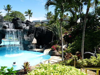 Hilton Waikoloa Village Waterfall at Pool