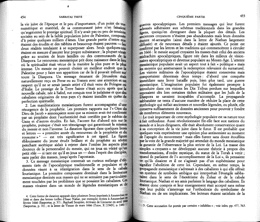 Lexicon Angel Sabbataï Tsévi Le messie mystique (16261676