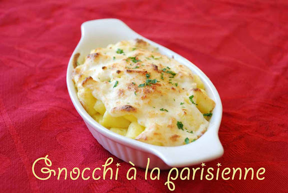 Whisk: a food blog: Gnocchi à la parisienne (Baked dumplings in Mornay ...