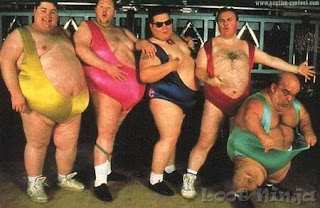 old fat dudes in spandex