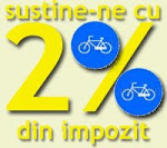 2% pentru bicicleta...