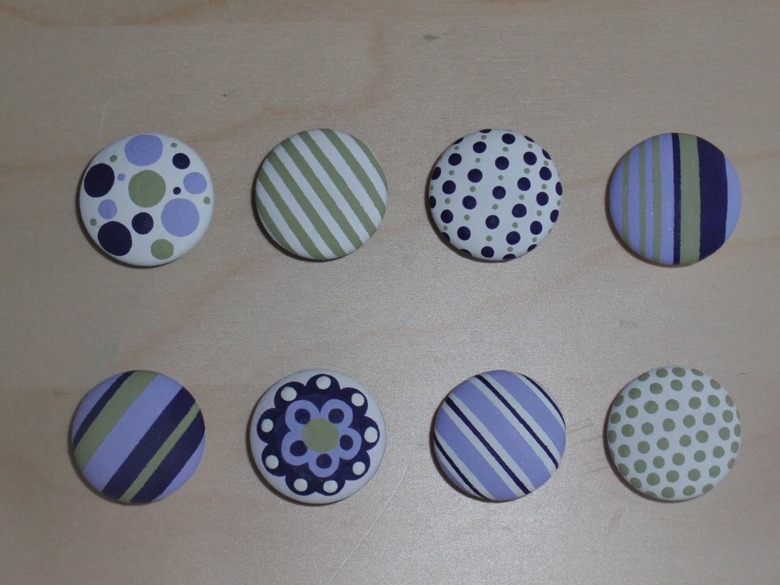 Diary Of A Crafty Lady Hand Painted Dresser Drawer Knobs