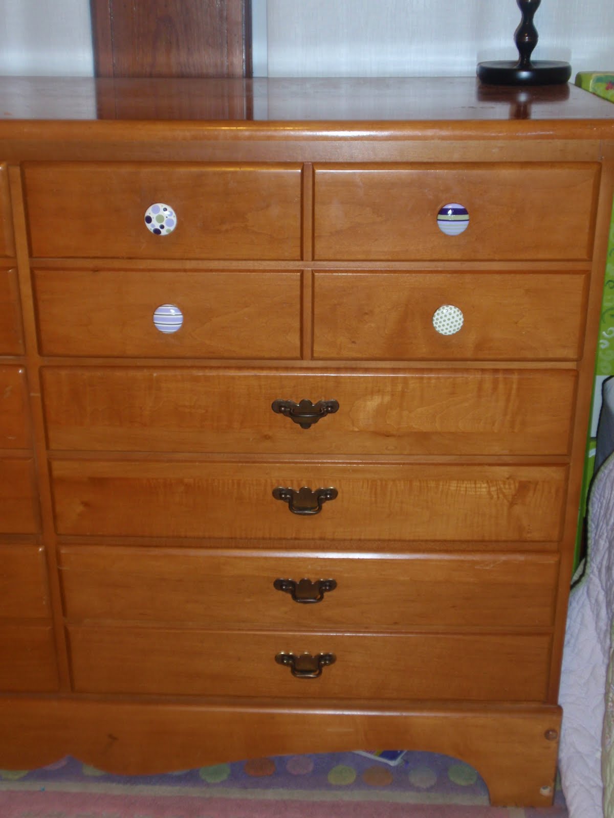 Diary Of A Crafty Lady Hand Painted Dresser Drawer Knobs