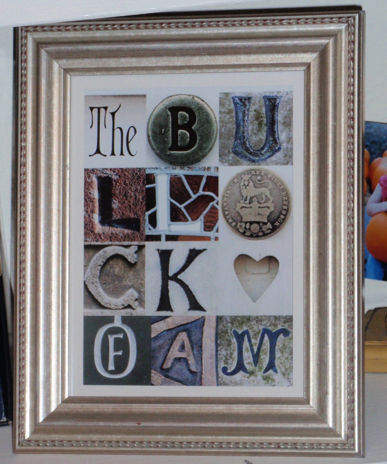 Diary of a Crafty Lady Hip and Modern Family Name Wall Hanging