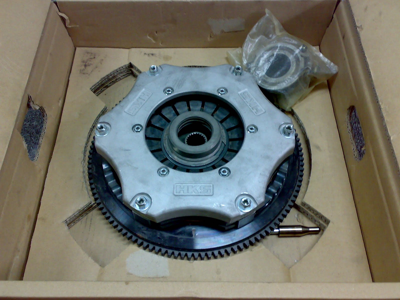 YIK Autoparts & Performance HKS Twin Plate Racing Clutch For Mitsubishi Evo 7,8,9