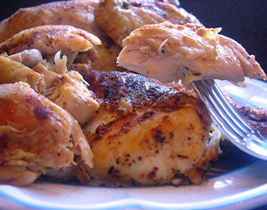 Slow Cooked Roasted Chicken & Roasted Chicken Salad Drick's Rambling Cafe