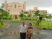 Wife &  Me in Hyderabad, India August 18, 2005