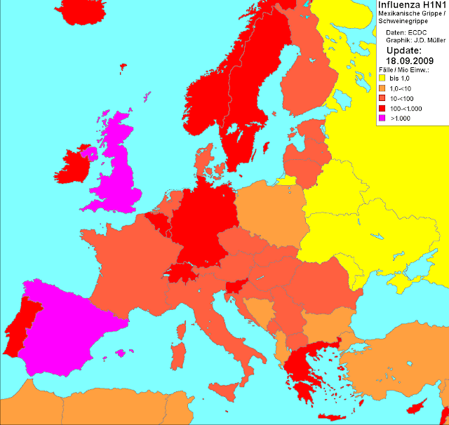Dies ist mein Blog-Archiv: Archiv: Pandemie Influenza A H1N1 in Europa