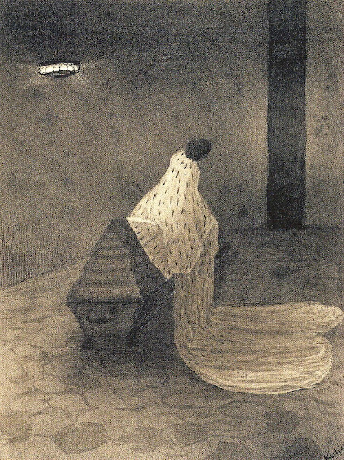 "IN MEMORY OF MY BRIDE WHO DIED IN 1903" ΖΩΓΡΑΦΟΣ: ALFRED KUBIN!