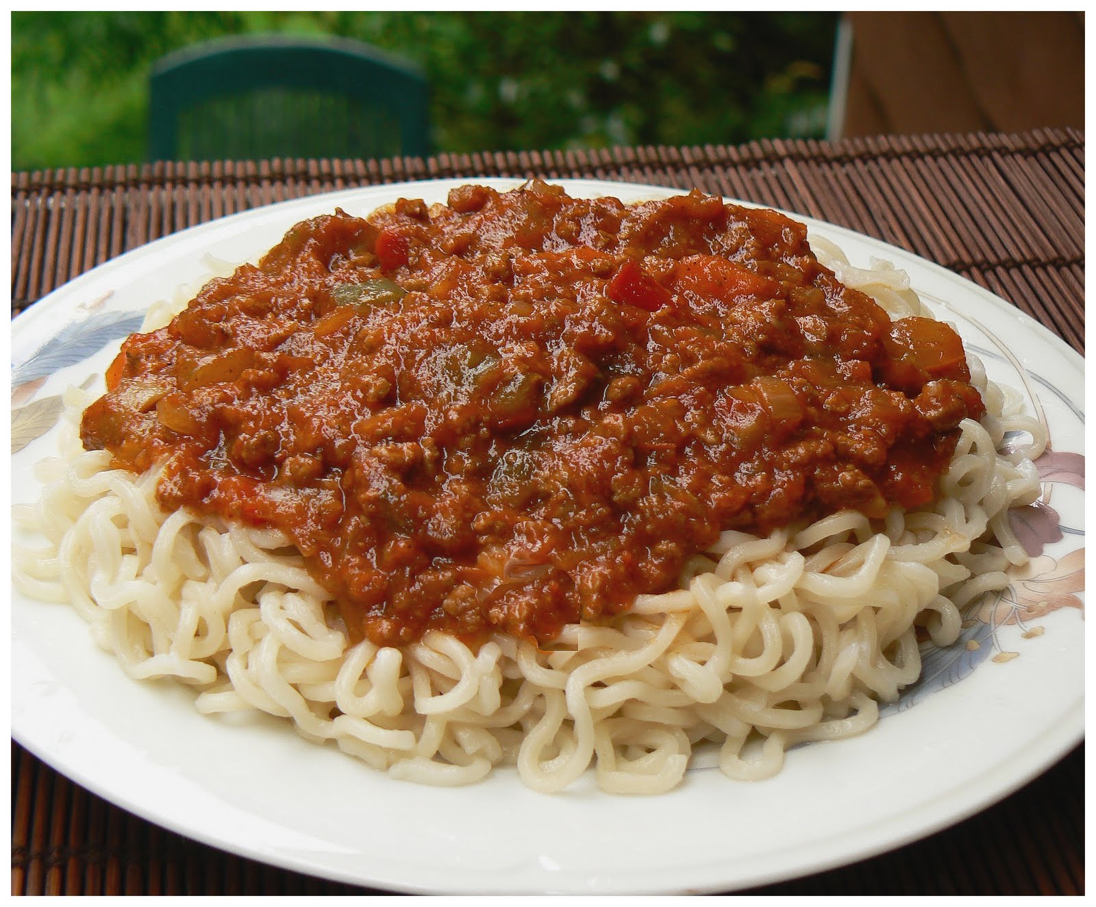 Le palais gourmand Sauce spaghetti Italien